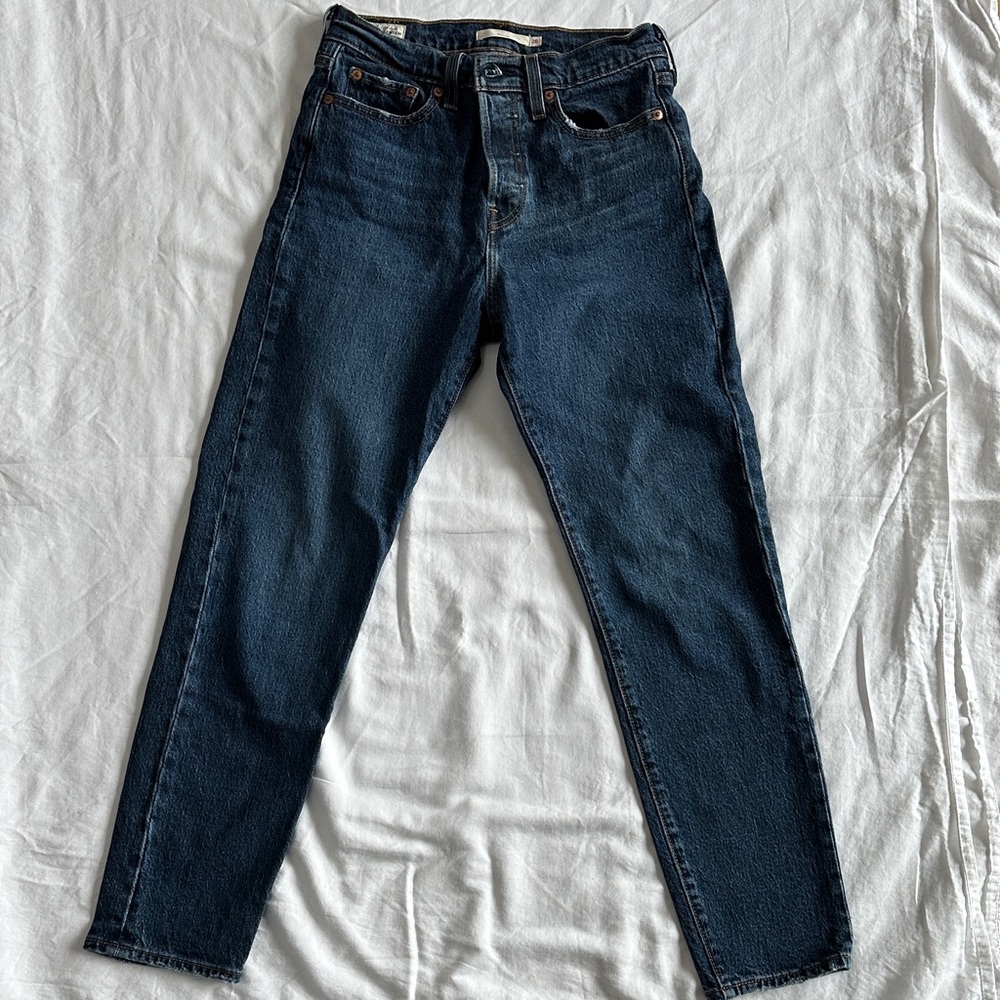 Levi's Women's Ankle & Cropped Jeans - Dark Blue